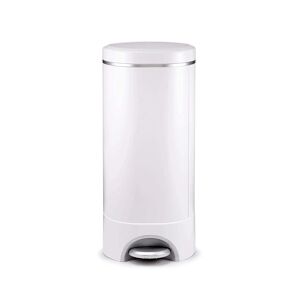 Munchkin Step Diaper Pail Powered by Arm & Hammer, White - White