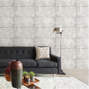 Brewster Home Fashions Smooth Concrete Wallpaper - 396