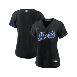 Women's Nike Black New York Mets 2022 Alternate Replica Team Jersey - Black
