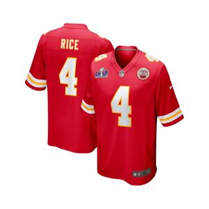 Men's Nike Rashee Rice Red Kansas City Chiefs Super Bowl Lviii Game Jersey - Red