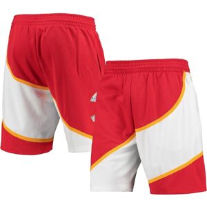 Men's Mitchell & Ness Red Atlanta Hawks 1986 Hardwood Classics 75th Anniversary Swingman Shorts - Red