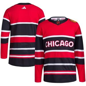 Adidas Men's adidas Red Chicago Blackhawks Reverse Retro 2.0 Authentic Blank Jersey - Red