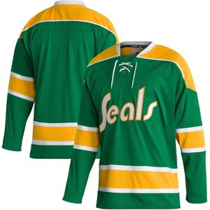 Men's adidas Green California Golden Seals Team Classics Authentic Blank Jersey - Green