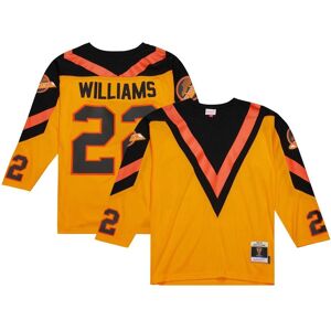 Mitchell & Ness Men's Mitchell & Ness Dave Williams Yellow Vancouver Canucks Men's 1981/82 Blue Line Player Jersey - Yellow