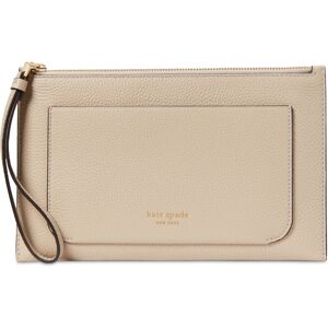 kate spade new york Ava Pebbled Leather Small Wristlet - Earthenware