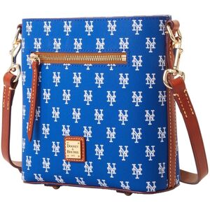 Women's Dooney & Bourke New York Mets Signature Small Zip Crossbody - Blue