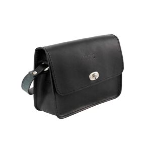 The Dust Company Leather Cross body Bag - Black