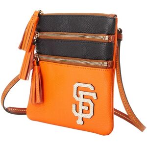 Women's Dooney & Bourke San Francisco Giants Infield Triple Zip Crossbody Purse - Orange