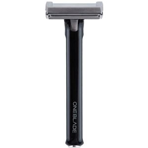 OneBlade Hybrid - Premium Single-Edge Safety Razor With Pivoting Head - Black