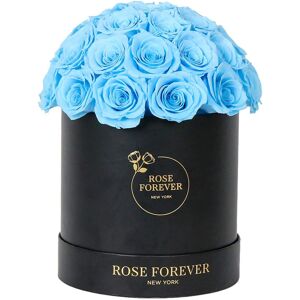 Rose Forever Dome flower bouquet - Baby blue