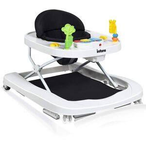 Slickblue 3 in 1 Foldable Baby Walker - Black