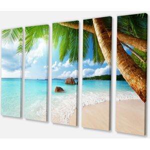 Design Art Designart Praslin Island Seychelles Beach Canvas Print - 60