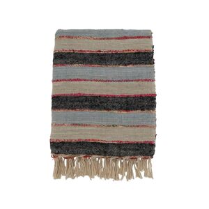 Saro Lifestyle Striped Design Throw Blanket - Multi