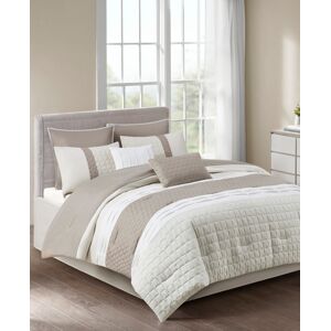 510 Design Tinsley 8-Pc. Comforter Set, California King - Beige, Khaki