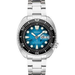 Seiko Men's Prospex Blue Manta Ray Diver Stainless Steel Bracelet Watch 45mm - A Special Edition - Blue