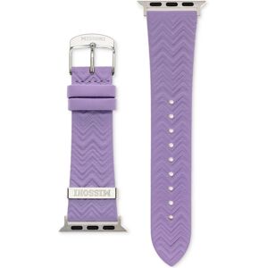 Missoni Lilac Zigzag Leather Strap for Apple Watch 38/40/41mm - Lilac