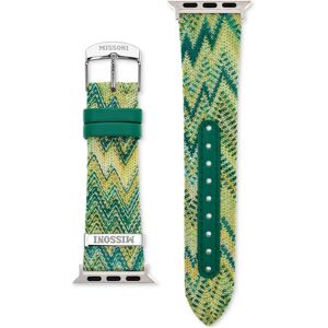 Missoni Green Zigzag Fabric Strap for Apple Watch 38/40/41mm - Multicolor