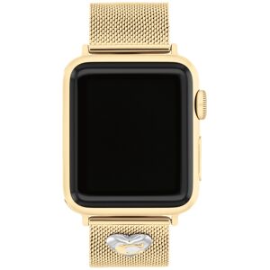 Coach Gold-Tone Stainless Steel Mesh Bracelet for 38, 40, 41mm Apple Watch - Gold