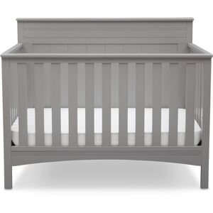 Delta Children Fancy 4-In-1 Convertible Crib - Grey