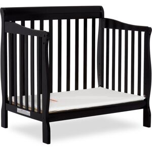 Dream On Me Aden Convertible 4-in-1 Mini Crib - Black