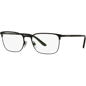 Giorgio Armani Men's Square Eyeglasses - Matte Blac