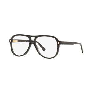 Gucci GG1044O Men's Pilot Eyeglasses - Black