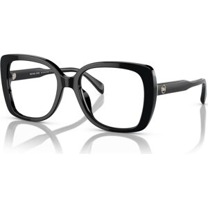 Michael Kors Women's Square Eyeglasses, MK4104U 53 - Black