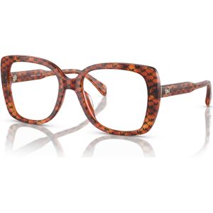 Michael Kors Women's Square Eyeglasses, MK4104U 53 - Amber Mk Heritage