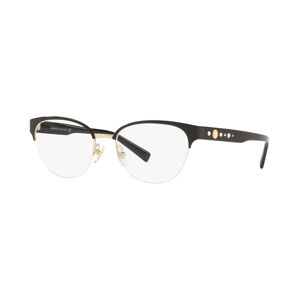 Versace VE1255B Women's Butterfly Eyeglasses - Black Gold