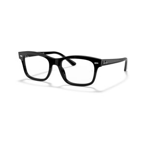 Ray-Ban RX5383 Unisex Rectangle Eyeglasses - Black