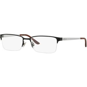 Ralph Lauren RL5089 Men's Rectangle Eyeglasses - Shiny Blac