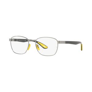 Ray-Ban Scuderia Ferrari RX6480M Unisex Rectangle Eyeglasses - Gunmetal