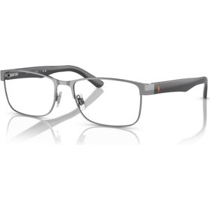 Ralph Lauren Polo Ralph Lauren Men's Rectangle Eyeglasses, PH1157 55 - Shiny Gunmetal