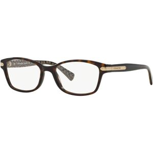 Coach HC6173 Women's Rectangle Eyeglasses - Dark Torto