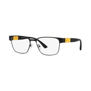 A|x Armani Exchange A X Armani Exchange AX1052 Men's Rectangle Eyeglasses - Matte Black
