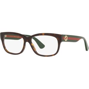 Gucci GG0278O Women's Rectangle Eyeglasses - Brown