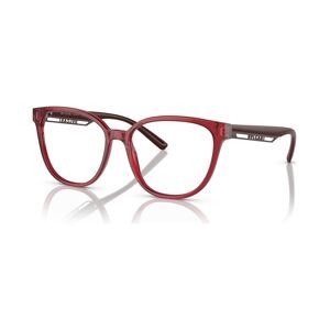 Bvlgari Women's Square Eyeglasses, BV4219 53 - Transparent Red