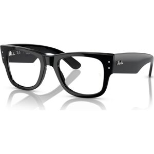 Ray-Ban Unisex Square Eyeglasses, RB0840V 51 - Black