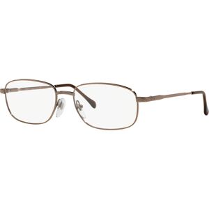 Sferoflex SF2086 Men's Square Eyeglasses - Dark Copper