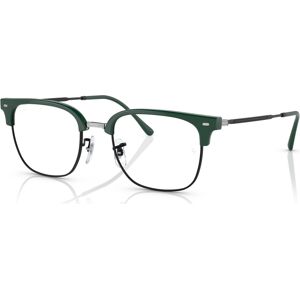 Ray-Ban Unisex Square Eyeglasses, RX721649-o - Green on Black