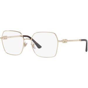 Bvlgari BV2240 Women's Square Eyeglasses - Pale Gold Tone