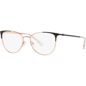 A|x Armani Exchange A X Armani Exchange AX1034 Women's Cat Eye Eyeglasses - Matte Rose Gold Tone and Black