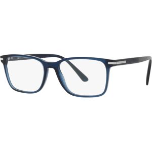 Prada PR14WV Men's Rectangle Eyeglasses - Blue Crystal