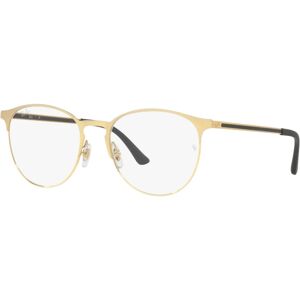 Ray-Ban RB6375 Optics Unisex Round Eyeglasses - Arista on Arista