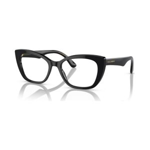 Dolce & Gabbana Women's Eyeglasses, DG3360 54 - Black, Transparent Gray