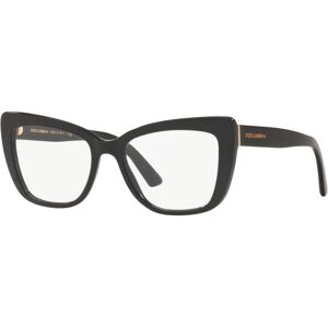 Dolce & Gabbana DG3308 Women's Cat Eye Eyeglasses - Black