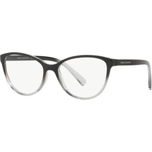 A|x Armani Exchange Armani Exchange AX3053 Women's Pillow Eyeglasses - Trans Blk