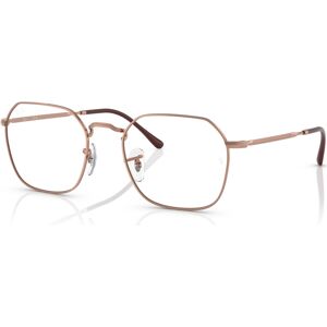 Ray-Ban Unisex Irregular Eyeglasses, RX3694V53-o - Rose Gold Tone