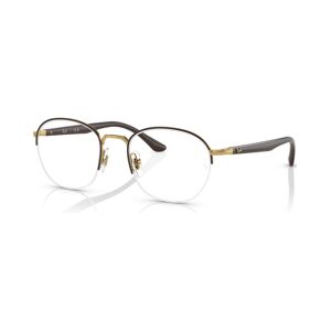 Ray-Ban Unisex Square Eyeglasses, RX648752-o - Brown On Arista