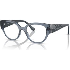 Vogue Eyewear Women's Phantos Eyeglasses, VO5482 50 - Transparent Blue